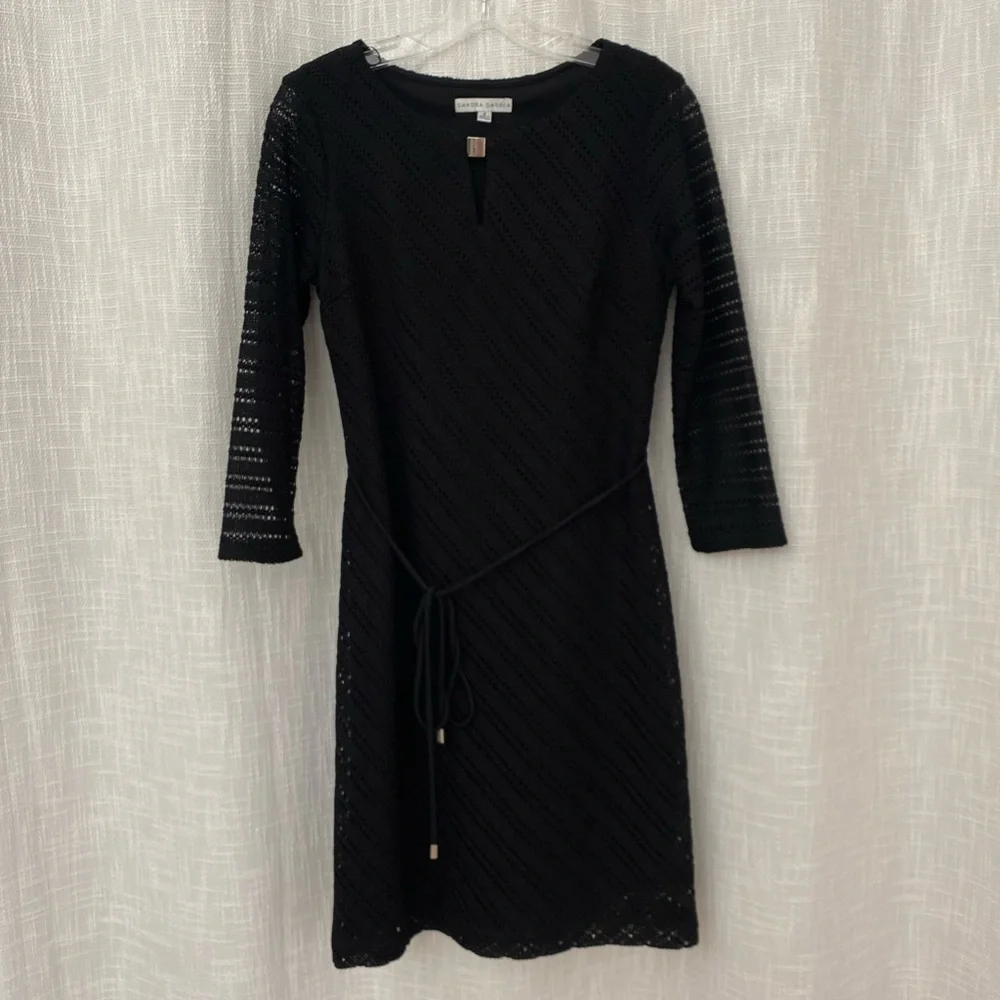Sandra Darren Black Dress - Picture 2 of 7